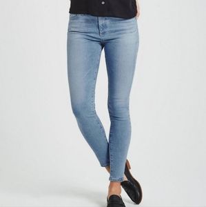 AG Adriano Goldschmied 24R The Farrah High Rise Skinny Ankle Jeans in 19 Years